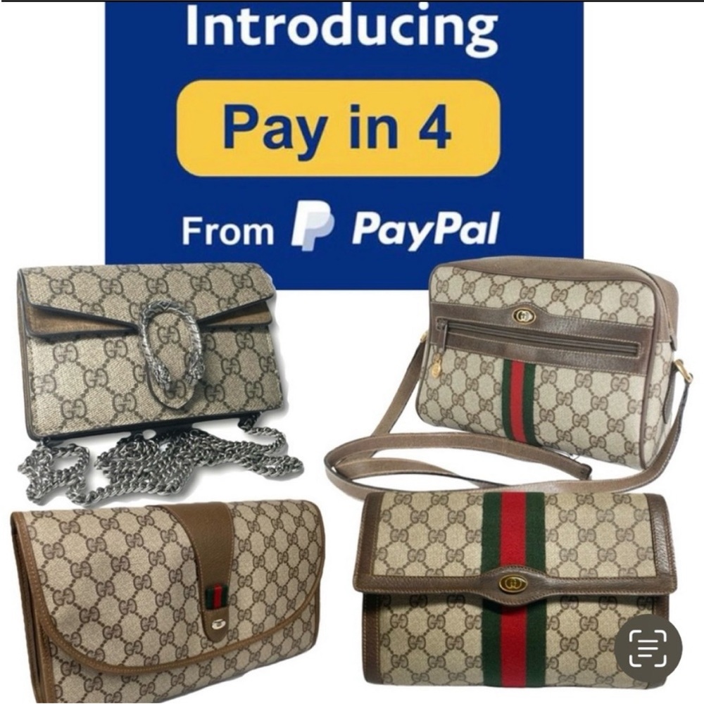 Gucci Supreme GG Monogram  Clutch Crossbody Bag - Picture 16 of 17